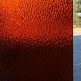 Oceanside Dark Amber Transparent Rough Rolled