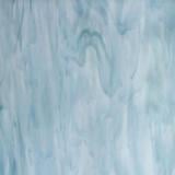 12 x 12 Oceanside White and Colonial Blue Opal Streaky - 96 COE