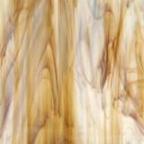 12 x 12 Oceanside White & Dark Amber Opal Streaky - 96 COE