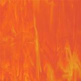 24 x 24 Oceanside Orange and White Wispy - 96 COE
