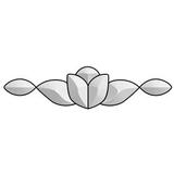 Tulip Border Bevel Cluster
