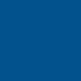 10 x 16 Bullseye Copper Blue Transparent Thin - 90 COE