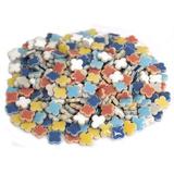 Ceramic Flower Tiles - 1 lb