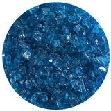 5 Lb Turquoise Blue Transparent Coarse Frit - 90 COE