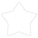 Oceanside White 7-3/4 Pre-Cut Star 3 Pack - 96 COE