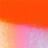 16 x 20 Bullseye Orange Transparent Rainbow Iridized Striker Double Rolled - 90 COE
