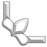 Fayette Corner Bevel Cluster