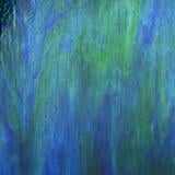 16 x 20 Island Blue Streaky Chromacoats