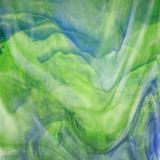 10 x 16 Wissmach Midnight Blue, Irish Green and White Prisma - 96 COE