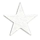 Pre-Cut 2 Clear Stars 5 Pack - 96 COE