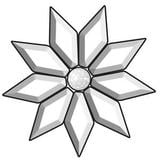 Rosette Bevel Cluster