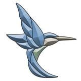Hummingbird Colored Bevel Cluster