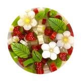 Strawberry Plant Murrine - 90 COE