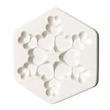 5-1/4 Heart Flake Casting Mold