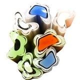 Butterfly Murrine Rod Assortment 7 Pack - 96 COE
