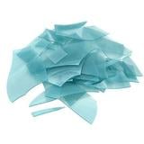 2 Oz Peacock Blue Opal Confetti - 96 COE