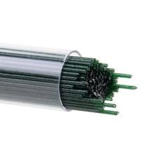 1mm Aventurine Green Transparent Stringers - 90 COE