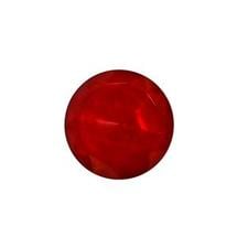 Red Round 25mm Faceted Jewel