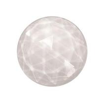 Clear Round 20mm faceted Jewel