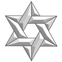 Star of David Bevel Cluster