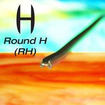 7/32 Round H Lead Came – 6 ft Piece