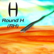5/32 Round H Lead Came – 6 ft Piece
