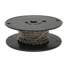 18 Gauge Nickel Ladder Chain - 50 Ft. Roll