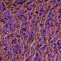 Green / Magenta Blue on Clear Granite Ripple - 90 COE