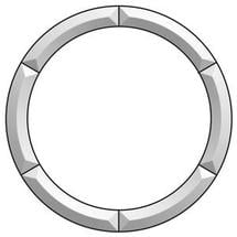 16 Delphi Superior Bevel Border