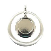 Drop Circle Pendant