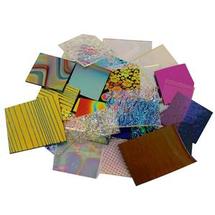 1 Lb Razzle Dazzle Dichroic Scrap Pack - 90 COE