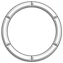 18 Delphi Superior Bevel Border