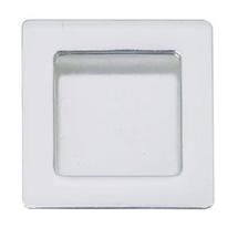 Silver Plated Square Gallery Frame Pendant