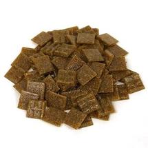 3/4 Tobacco Venetian Glass Tile - 1/2 Lb