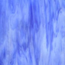Wissmach Cobalt Blue and White Wispy