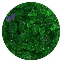 4 oz Shamrock Green Transparent Coarse Frit - 96 COE