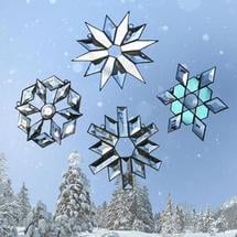 Snowflake Suncatchers Kit