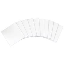 6 Clear Glass Squares 10 Pack - 90 COE