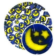 Yellow Moon with Stars Millefiori - 90 COE