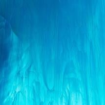 24 x 24 Oceanside Blue Topaz and White Wispy - 96 COE