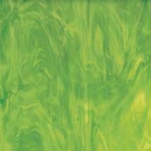 Oceanside Lime Green and White Wispy - 96 COE