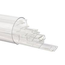 Bullseye Clear Ribbons, 4 mm - 90 COE