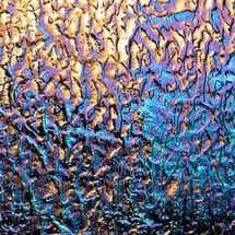 Bullseye Black Opal Granite Iridized - 90 COE