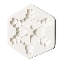 5-1/4 Heart Flake Casting Mold