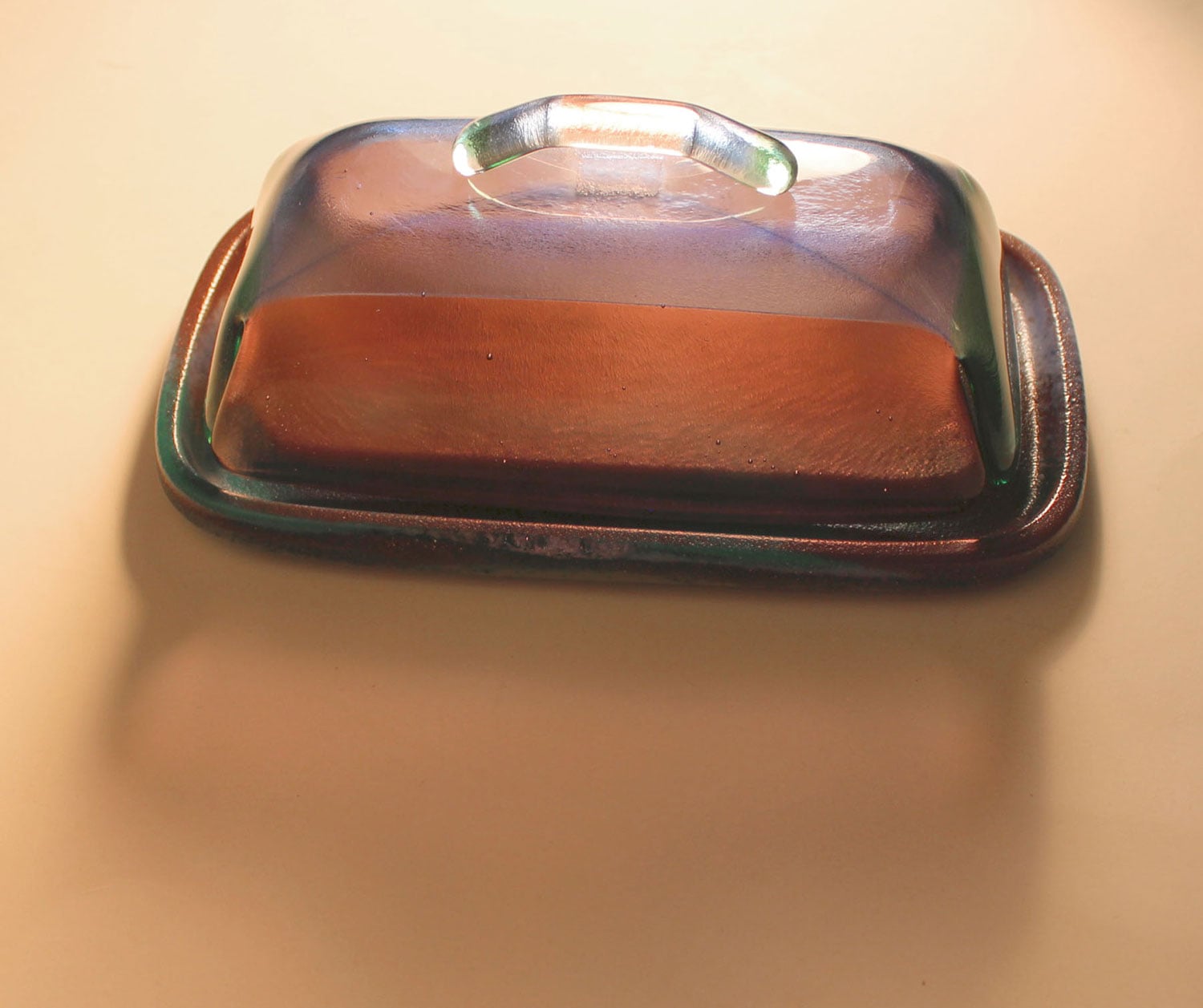 Butter Dish Top Draping Mold Special Order Home Decor Delphi Glass