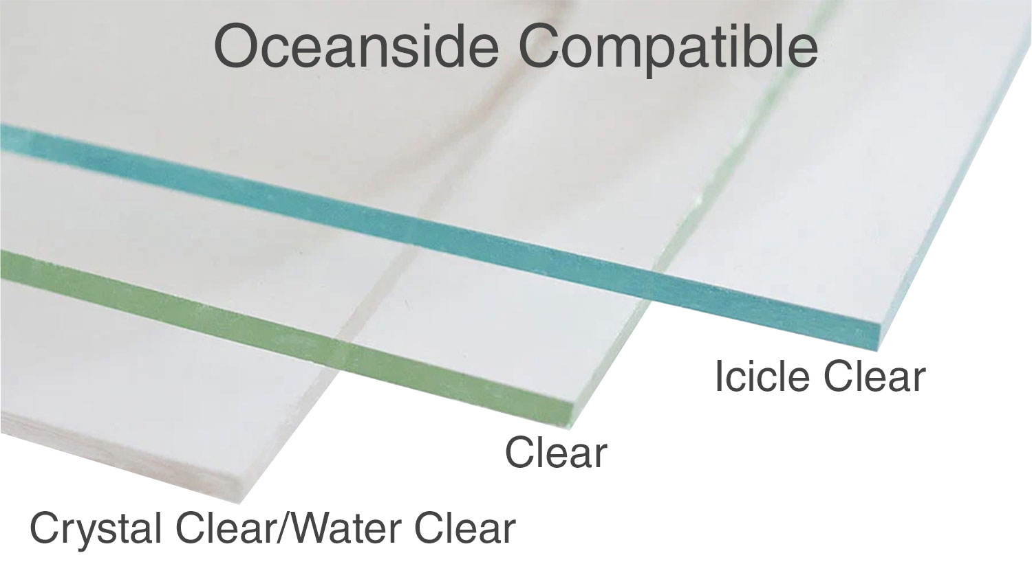 Oceanside Clear Full Sheet - 96 COE | Blacks