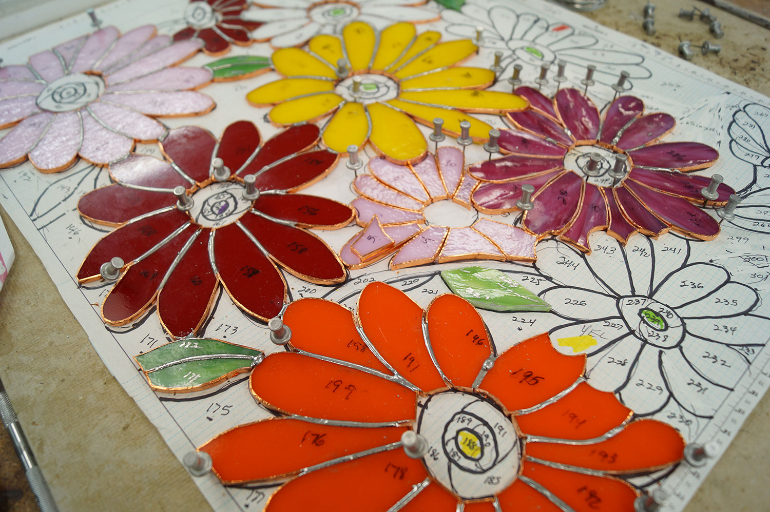 Free Gerbera Daisy Pattern Window Panels Delphi Glass Free Gerbera Daisy Pattern Window Panels Delphi Glass