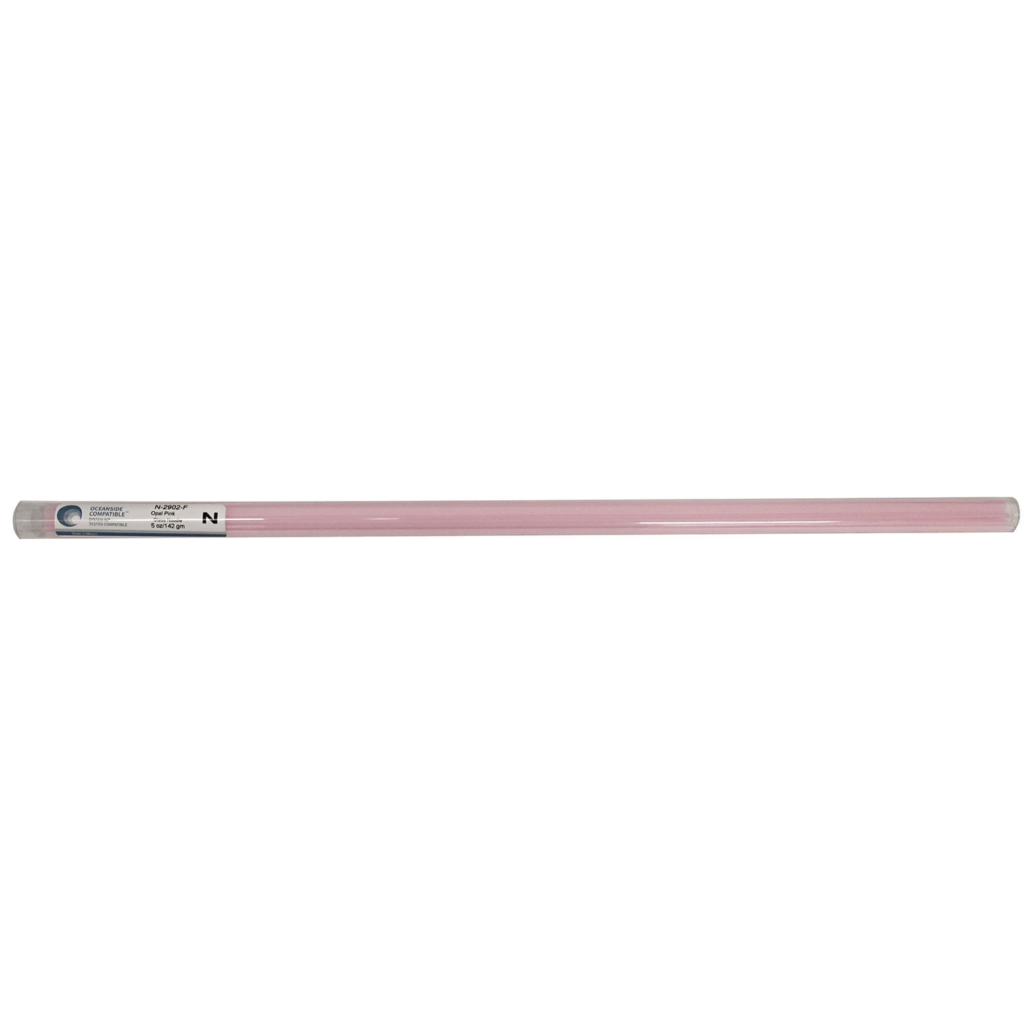 Oceanside Powder Pink Opal Noodles - 96 COE | Stringers Rods