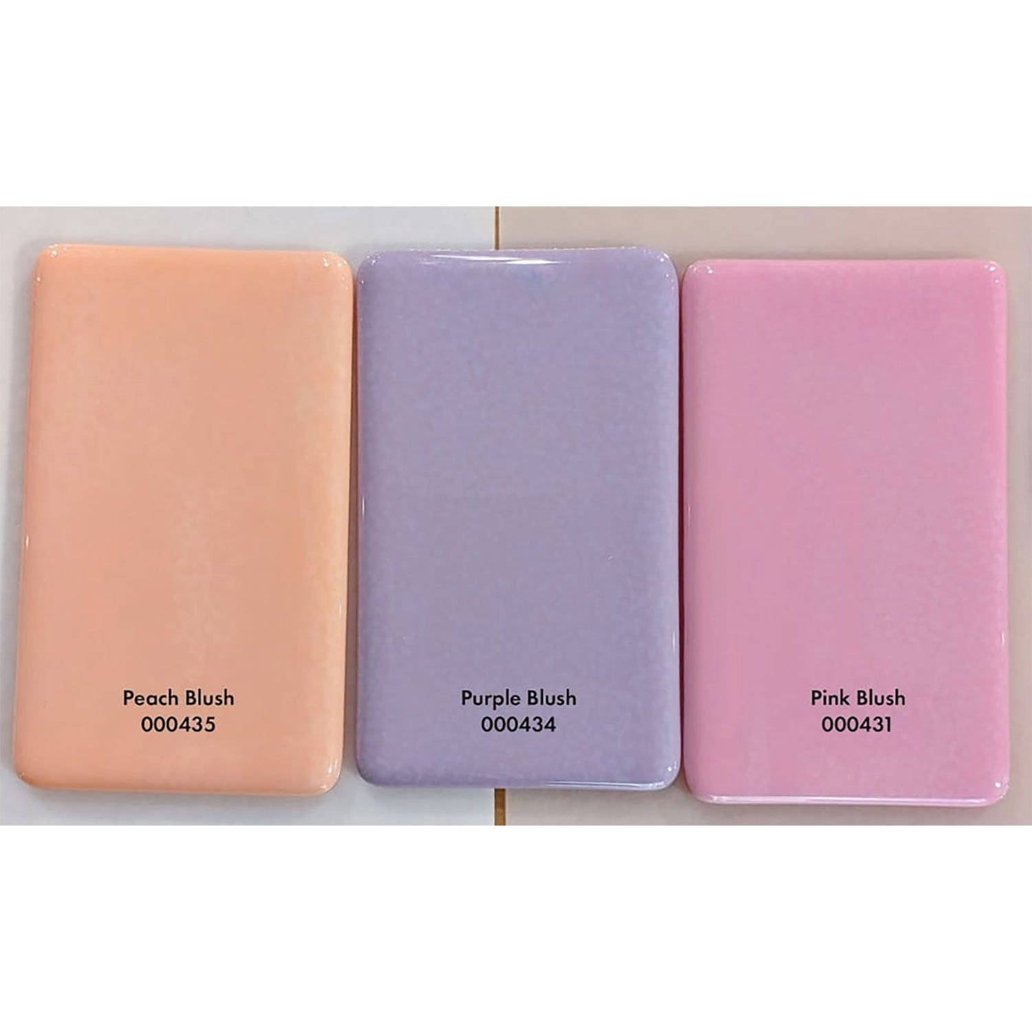 Bullseye Peach Blush Opal Striker Double Rolled - 90 COE | Opalescent