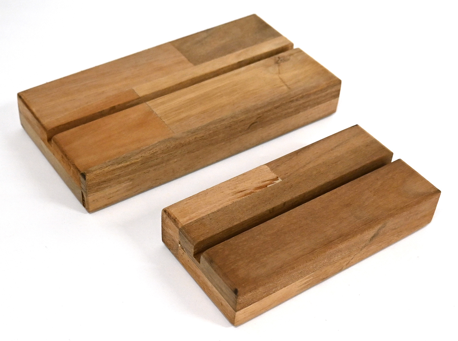 Large Wood Display Stand | Table Wall Delphi Glass